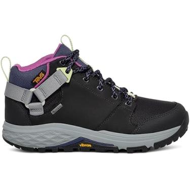 Imagem de Teva Bota feminina Grandview Gore-Tex durável impermeável para caminhada, Caviar, 36