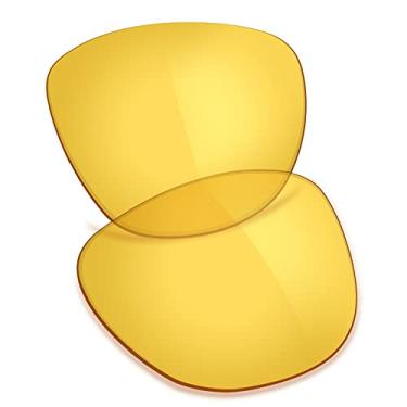 Imagem de TRUSHELL Lentes de reposição não polarizadas para Oakley Frogskins Mix OO9428 Óculos de sol HD Amarelo - Não Polarizado