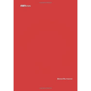 Imagem de ABNotes Dotted Numbered XL B5 Red HC: Quaderno/Taccuino BuJo Bullet Journal Puntinato con 400 Pagine Numerate - Rosso - B5