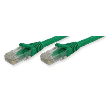 Imagem de Lynn Electronics Cabo de patch Ethernet inicializado CAT6-25-GRB, 25 pés, verde, pacote com 2