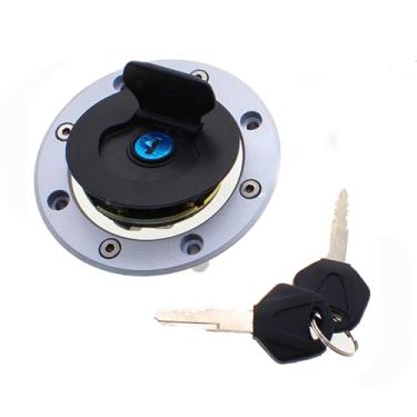 Imagem de Chave de bloqueio da tampa do tanque de combustível da motocicleta para SU GS500 2001 2002 2003 2004 2005 2006 2007 2008 2009 2010