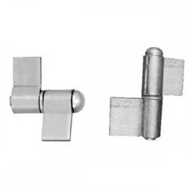 Imagem de Dobradica Cilindrica Gonzo Jocec Com Aba Bicromatizado No. 4 81108 - K