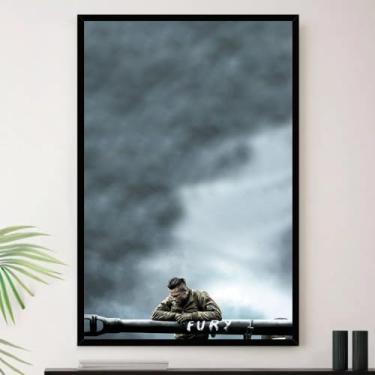 Imagem de Genérico, Quadro Heroi De Guerra Tanque Luta Decorativo A3 35x45cm