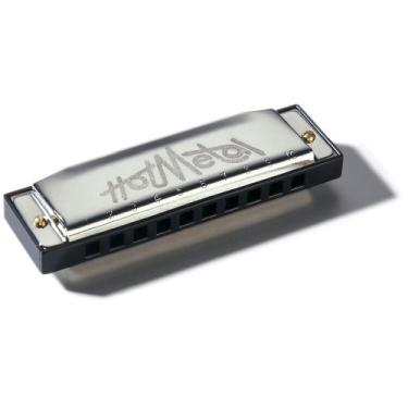Imagem de Gaita Hohner Hot Metal, Chave E
