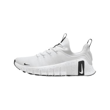 Imagem de Nike Free Metcon 6 Tênis de treino feminino (HQ3510-100, branco/prata metálico/cinza fumê claro/preto), Branco/prata metálico/cinza fumê claro/preto, 11