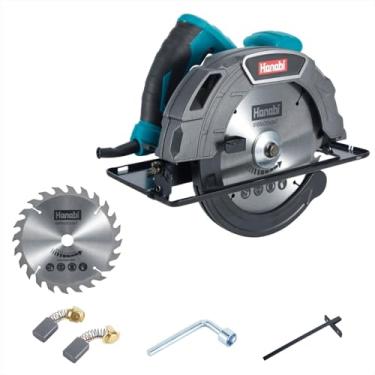 Imagem de HANABI Serra Circular Elétrica 185mm 1800w 8000rpm Profissional 110v