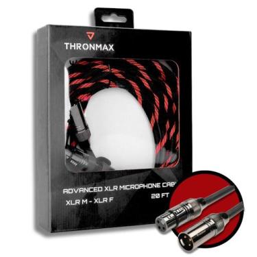 Imagem de Cabo de Microfone Thronmax X60 6 Metros 20FT