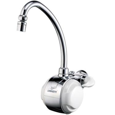Imagem de Torneira Elétrica Versátil Parece Branco com Cromado 127V 4500W Lorenzetti