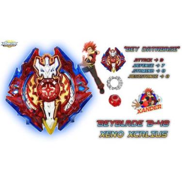 Imagem de Beyblade Burst Xcalius X3 Iron B-67 Sem Lançador Beyblade
