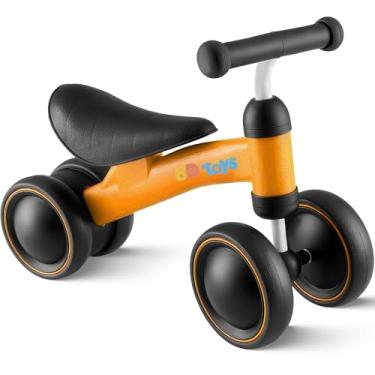 Imagem de Bicicleta De Equilibrio Infantil Bebe 8D Toys BalanceRide Motoca Triciclo Leve e Durável (Laranja)