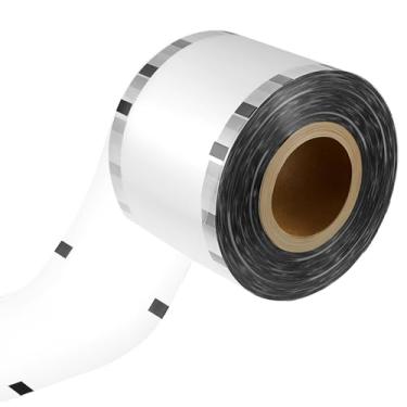 Imagem de Henoyso 1 rolo de filme selador de copo para máquina de selagem 90-105 mm, 3200 xícaras, filme selador de chá bolha para copos de plástico de 473 ml para chá de bolhas, água, café, suco, refrigerante