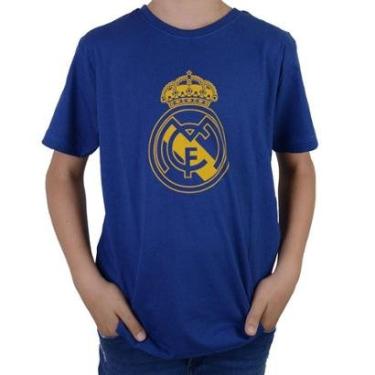 Imagem de Camiseta Juvenil Masculina Balboa Real Madrid Azul -14756-Masculino