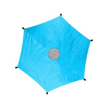 Imagem de UGPLM Tampolim Shade Tampa de capa de chuva de trampolim ao ar livre para 6 pólos Acessórios de trampolim Trampolim Tide Trampoline Canopy, 1.83m