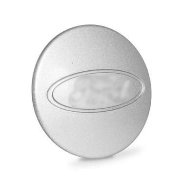 Imagem de Calota Centro Miolo Roda Ford Fiesta Focus Ghia Prata 70mm - RRT