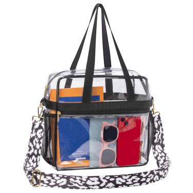 Imagem de Bolsa transparente Sacola transparente Paxiland para eventos em estádios 30x15x30cm