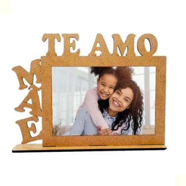 Imagem de 50 Porta Retrato Mãe Te Amo! Lembrancinhas Dia Das Mães Mdf