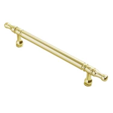 Imagem de Gaveta Armário Móveis Cozinha Puxadores para Armário Maçaneta Porta Móveis Dourado Furo Único Alumínio,5099,128