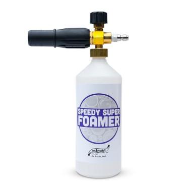 Imagem de SM Arnold SPEEDY SUPER FOAMER Espuma Canhão Sabonete Pulverizador para Lavagem de Carro, Pátio e Limpeza de Casa | Lata de limpeza de pulverizador multiuso para lavadora de pressão | para automóveis,
