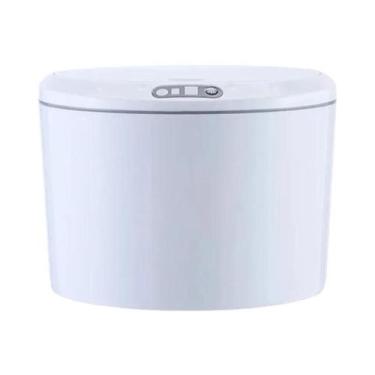 Imagem de Mini Lixeira com Sensor para Mesa - 4/6L - Cesta de Lixo para Banheiro