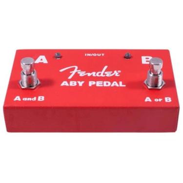 Imagem de Fender® 2-Switch ABY Pedal, Red