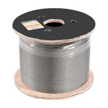 Imagem de CABO DE AÇO VONDER INOX 6X7 80M 3,97 mm 5/32