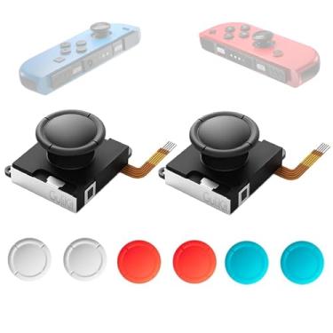 Imagem de GuliKit Switch JoyCon Joystick Replacement, TMR Joystick, Updated Anti-Drift TMR Electromagnetic Joystick For Switch LCD/OLED Joy Con & Switch Lite