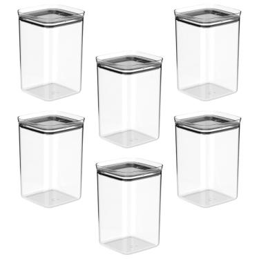 Imagem de Kit 6un Pote de Alimentos 3,5L Cozinha Hermetico - OU