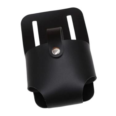 Imagem de Bothyi Suporte para fita métrica Clipe para cinto Multiferramenta Carpinteiros elegantes Trabalho no local Ferramenta portátil conveniente, Preto