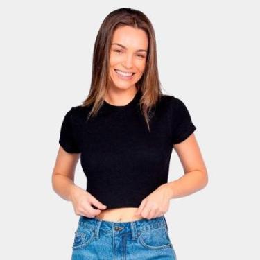Imagem de Camiseta Rip Curl Classic Crop Feminino Cor:;Tamanho:G;Gênero:Mulher-Feminino