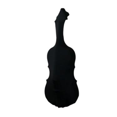Imagem de Esquirla Capa de seda para violoncelo, proteção contra poeira, elegante, portátil, protetora para violoncelo, Preto