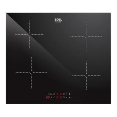 Imagem de Cooktop de Indução 4 Bocas Eos com Painel Touch Preto 7200w Eci04ep3 220v