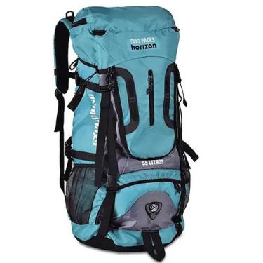 Imagem de Mochila De Camping 55 Litros Acampamento Mc3326 - Ello