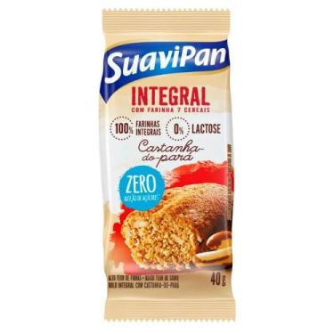 Imagem de Bolinhos SuaviPan Integral Sabor Castanha do Pará Zero Açúcar 40g