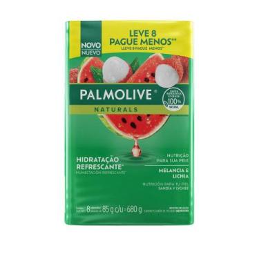 Imagem de Sabonete em Barra Palmolive Naturals Hidratação Refrescante Melancia &