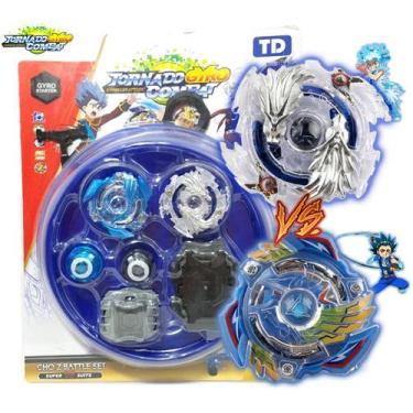 Imagem de Kit 2 Beyblade Burst Valtryek Vs Luinor + 4 Lançadores Ganhe Arena Bey