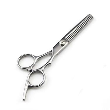 Imagem de Tesoura Profissional para Cabelo, Desbastadora, Lâmina a Laser, Aço Inoxidável