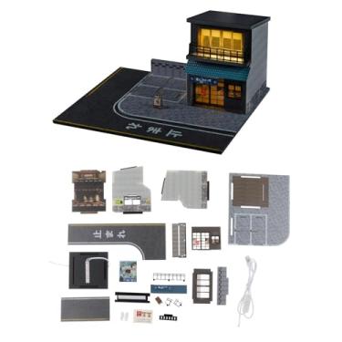 Imagem de Generic 1:64 Estacionamento Modelo Construção Mini Modelo Carro Armazenamento Fundo Antiderrapante Carro Diecast Garagem para Cena de Veículo Brinquedo