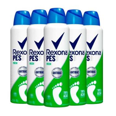 Imagem de Kit Desodorante Aerosol Para Pés Rexona Efficient Antibacterial 88g - 
