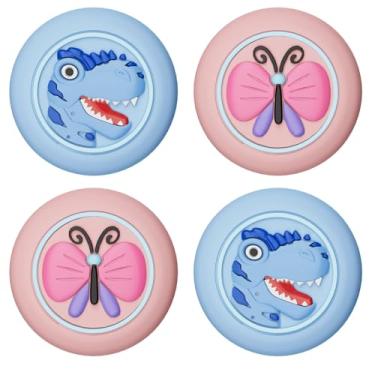 Imagem de Pacote com 4 capas ocultas para crianças com AirTags, suporte para AirTags, rastreador GPS com pino de segurança antiperda, para crianças, idosos, bagagem, roupas