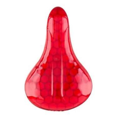 Imagem de Selim colmeia banco para bicicleta aro 16/20 - KALF, Vermelho