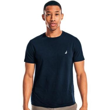 Imagem de Camiseta Nautica Masculina Light Icon Azul Marinho, S/P
