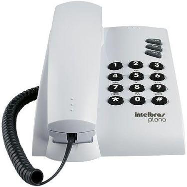 Imagem de Telefone de mesa intelbras pleno cinza artico, Cinza