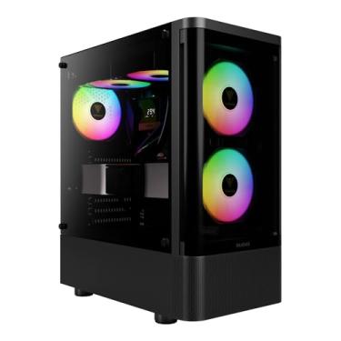 Imagem de Gabinete Gamer Gamdias Talos E3 CG ARGB Preto com 3 fans