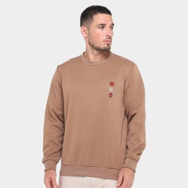 Imagem de Moletom Mooncity Homem Aranha Masculino, Marrom, G