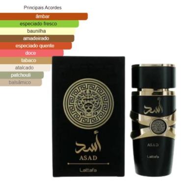 Imagem de Perfume Árabe Asad e Yara Feminino e Masculino de 30ml - Lattafa, Asad