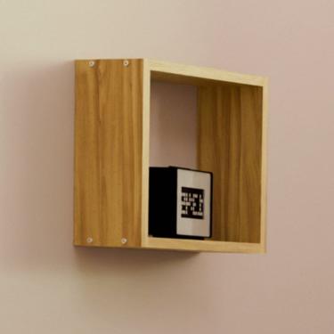 Imagem de Nicho para Sala de Estar Decorativo 100% Mdf Decor Amendoa
