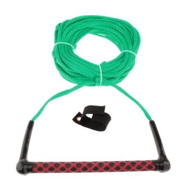 Imagem de IEUDNS Corda para esqui aquático, linha de esqui e surfe, corda de reboque para wakeboard, linha de reboque para wakeboard e surfe, Corda Verde