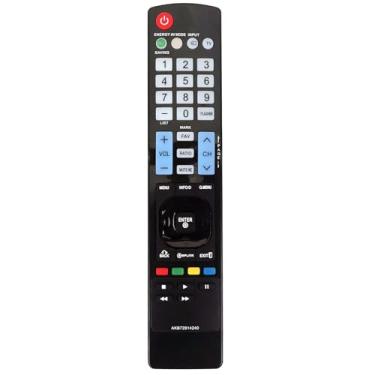Imagem de AKB72914240 Ajuste remoto de substituição para LG LED LCD Smart TV 32LE5300 37LE5300 42LE5300 47LE5300 55LE5300 42LE7300 47LE7300 55LE7300 32LD420 4220 LD420 47LD420 32LD450 AKB72914204 AKB72914218