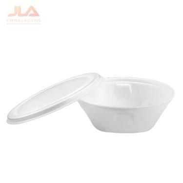 Imagem de Marmitex de Isopor 750ml (R2) + Tampa - Bom Apetite com 100 unidades