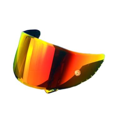 Imagem de Protetor de capacete X14 para SHOEI Z7 CWR1 RF1200 Xspirit NXR viseira de alta resistência proteção solar corte UV Visera Casco Moto acessórios (apenas para uso diário Revo Deep Red)